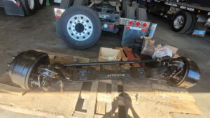 Semi-Truck Axle Replacement